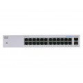 [CBS110-24PP-EU] ราคา จำหน่าย Cisco Business Switch Unmanaged 24-port PoE 100W 2 GE Uplink