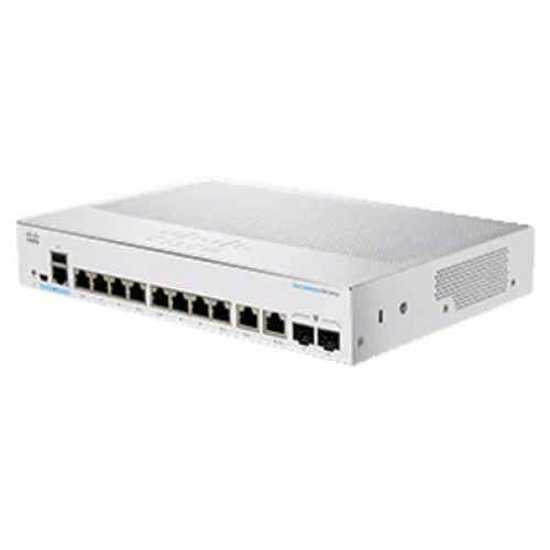 [CBS350-8FP-E-2G-EU] ราคา จำหน่าย Cisco CBS350 Managed 8-port GE, Full PoE, Ext PS, 2x1G Combo