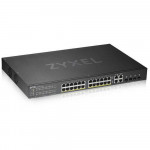 [GS1900-24HPv2] ขาย ราคา จำหน่าย ZyXEL Switch 24-port GbE L2 PoE Smart Switch + 2 SFP slots,, rackmount, 170 Watt