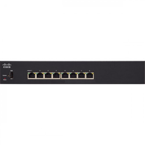 [SG250-08HP-K9-EU] ราคา ขาย จำหน่าย Cisco SG250-08HP 8-Port Gigabit PoE Smart Switch