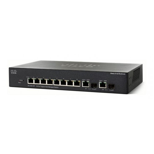 [SG350-10P-K9-EU] ราคา ขาย จำหน่าย Cisco SG350-10P 10-port Gigabit POE Managed Switch