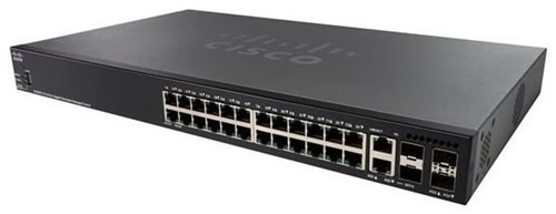 [SG550X-24P-K9-EU] ราคา ขาย จำหน่าย Cisco SG550X-24P 24-port Gigabit PoE Stackable Switch