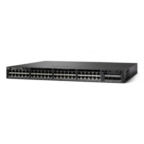 [WS-C3650-48PD-S] ราคา ขาย จำหน่าย Cisco Catalyst 3650 48 Port PoE 2x10G Uplink IP Base
