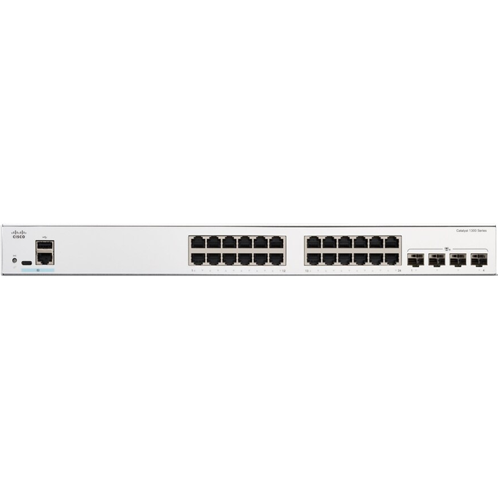 [C1300-24T-4X] Cisco Catalyst 1300 24-port GE, 4x10G SFP+
