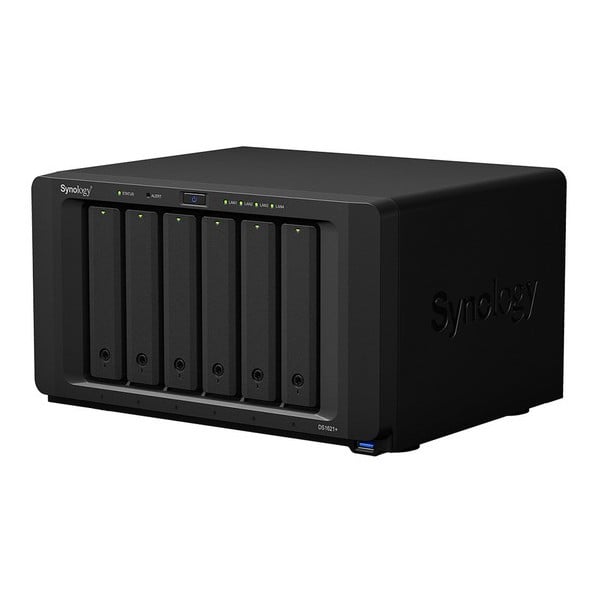 [DS1621+] Synology 6-bay DiskStation (up to 16-bay), Quad Core 2.2 GHz, 4GB RAM, Built-in two M.2 NVMe SSD slots