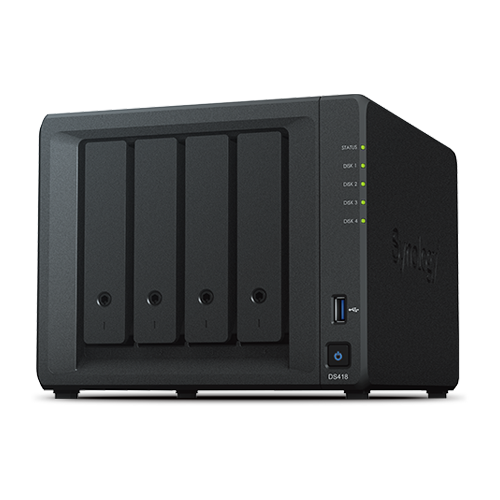 [DS420+] Synology 4-bay DiskStation, Dual Core 2.0 GHz (turbo to 2.9 GHz), 2GB RAM (up to 6GB)
