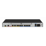 [AR1220EV] Huawei AR1220EV with 8-ports GE LAN, 2-ports GE Combo, 2 USB, 2 SIC, 32 channels supported, AC fixed power