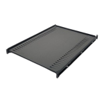 [AR8122BLK] APC Fixed Shelf - 250lbs/114kg, Black