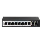 [DES-F1010P-E] D-Link 250M 10-Port Unmanaged Fast Ethernet PoE Switch
