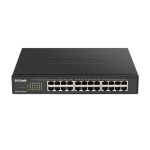 [DGS-1100-24PV2] D-Link 24-port Gigabit Smart Managed PoE (100W) Switch
