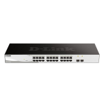 [DGS-1210-26] D-Link 26-port Gigabit Smart Managed Switch with 2-port Gigabit Uplinks