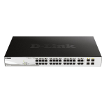 [DGS-1210-28P] D-Link 28-port Gigabit Smart Managed PoE (193W) Switch with 4-port Gigabit Combo Uplinks