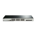[DGS-1510-28X] D-Link 28-port Gigabit Layer 3 Lite Stackable Smart Managed Switch with 4-port 10G Uplinks