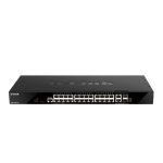 [DGS-1520-28] D-Link 28-port Gigabit Layer 3 Stackable Smart Managed Switch with 4-port 10G Uplinks