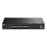 [DGS-1530-28S] D-Link 28-port Gigabit Layer 3 Lite Stackable Smart Managed Fiber Switch with 4-port 10G Uplinks