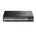 [DGS-1530-52] D-Link 52-port Gigabit Layer 3 Lite Stackable Smart Managed Switch with 4-port 10G Uplinks