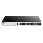 [DGS-3130-30TS] D-Link 24-port 10/100/1000Base-T, 2-port 10GBase-T, 4-port 10G SFP+
