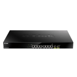 [DMS-1100-10TP] D-Link 10-port 2.5G Smart Managed PoE (240W) Switch with 2-port 10G Uplinks