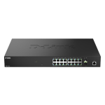 [DMS-1250-18] D-Link 18-port 2.5G Smart Managed PoE Switch with 2-port 10G Uplinks