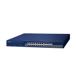 [GS-4210-24T4S] Planet 24-Port 10/100/1000T + 4-Port 1G/2.5G SFP Managed Ethernet Switch
