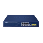[GS-4210-8T2S] Planet 8-Port 10/100/1000T + 2-Port 100/1000X SFP Managed Switch
