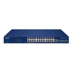 [GS-6311-24HP4X] Planet Layer L3 8-Port 802.3bt PoE + 16-Port 802.3at PoE + 4-Port 10G SFP+ Managed Ethernet Switch
