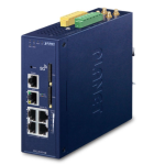 [ICG-2515-NR] Planet Industrial 5G NR Cellular Gateway with 5-Port 10/100/1000T