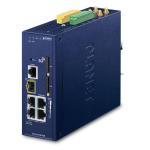 [ICG-2515F-NR] Planet Industrial 5G NR Cellular Gateway with 1-Port 1000X SFP
