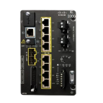 [IE-3300-8P2S-A] Cisco Catalyst IE3300 with 8 GE PoE/PoE+ and 2 GE SFP, Modular, Network Advantage