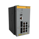 [IE340-12GT] Allied Telesis 8x 10/100/1000T, 4x 100/1000X SFP, Industrial Ethernet, Layer 3 Switch