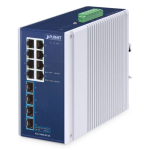 [IGS-1000-8T4X] Planet Industrial 8-Port 10/100/1000T + 4-Port 10G SFP+ Ethernet Switch