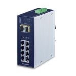 [IGS-10020MT] Planet Industrial 8-port 10/100/1000T + 2-port 1G/2.5G SFP Managed Gigabit Switch