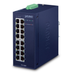 [IGS-1600T] Planet Industrial 16-Port 10/100/1000T Ethernet Switch