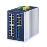 [IGS-4215-24T4X] Planet Industrial L2+ 24-Port 10/100/1000T + 4-Port 10G SFP+ Managed Ethernet Switch