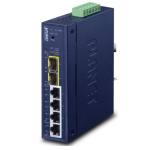 [IGS-4215-4T2S] Planet Industrial L2/L4 4-Port 10/100/1000T + 2-Port 100/1000X SFP Managed Switch
