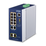 [IGS-4215-8UP2T2S] Planet Industrial 8-Port 10/100/1000T 802.3bt PoE + 2-Port 10/100/1000T + 2-Port 100/1000X SFP Managed Switch