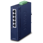 [IGS-501T] Planet Industrial 5-Port 10/100/1000T Industrial Gigabit Ethernet Switch with Wide Operating Temperature