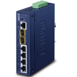 [IGS-5225-4T2S] Planet Industrial L2+ Industrial 4-Port 10/100/1000T + 2-Port 1G/2.5G SFP Managed Ethernet Switch