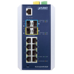 [IGS-5225-8T2S2X] Planet Industrial L3 8-Port 10/100/1000T + 2-Port 1G/2.5G SFP + 2-Port 10G SFP+ Managed Ethernet Switch