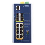 [IGS-6325-8UP2S2X] Planet Industrial L3 8-Port 10/100/1000T 802.3bt PoE + 2-Port 100/1000X SFP + 2-Port 10G SFP+ Managed Ethernet Switch