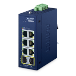 [IGS-820TF-PN] Planet Industrial Compact Industrial 6-Port 10/100/1000T + 2-Port 100/1000X SFP PROFINET Switch