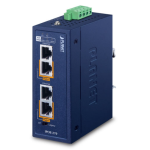 [IPOE-270] Planet Industrial 2-port Multi-Gigabit 802.3bt PoE++ Injector Hub