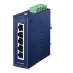 [ISW-500T] Planet Industrial 5-Port 10/100TX Compact Ethernet Switch