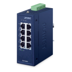 [ISW-800T] Planet Industrial Compact Industrial 8-Port 10/100TX Ethernet Switch