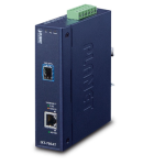 [IXT-705AT] Planet Industrial 10G/5G/2.5G/1G/100M Copper to 10GBASE-X SFP+ Media Converter