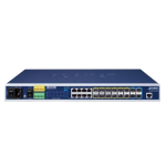 [MGSW-24160F] Planet L2+ 8-Port 10/100/1000T + 12-Port 100/1000X SFP + 4-Port 10G SFP+ Managed Metro Ethernet Switch
