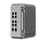 [RG-NIS3100-8GT2SFP-HP] Ruijie Industrial Switch 10-Port Gigabit Managed Switch with 8 PoE+ Ports, 2 SFP Uplink Ports