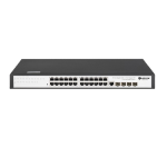[S2500-24T4S] BDCOM 24-Port Gigabit RJ45 + 4-Port Gigabit SFP L3-lite Managed Switch