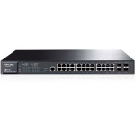 [SG3424P] ราคา ขาย จำหน่าย TP-Link 24-Port Gigabit PoE+ L2 Managed Switch, 24 gigabit RJ45 ports including 4 combo RJ45/SFP ports, 802.3at/af, 320W PoE power supply