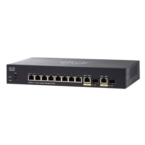 [SG350-10MP-K9-EU] ราคา ขาย จำหน่าย Cisco SG350-10MP 10-port Gigabit POE Managed Switch
